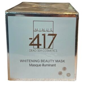 Minus -417 Dead Sea Cosmetics Whitening Beauty Mask…Masque Illuminant NEW